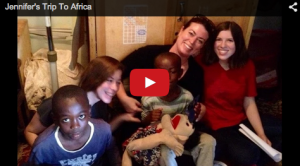 Jennifer taught reading to the boys of the Kibera Slums