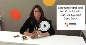 Jennifer Hasser demonstrates games that teach hard and soft c and g rules.