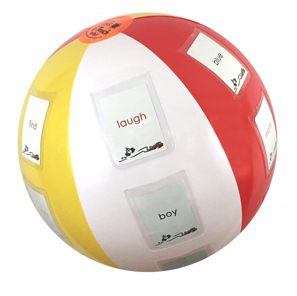 Toss and Teach Beach Ball makes learning fun and effective.