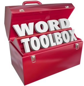 A good vocabulary is like a well stocked toolbox.