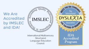 Kendore and Syllables received IMSLEC and IDA Accreditation