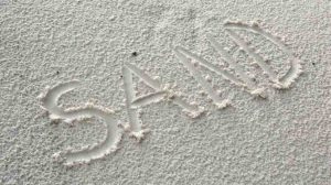 Sandwriting makes learning fun